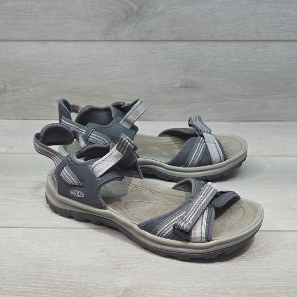 Keen Women Athletic Ouydoor Hook&loop Sandals Slide Shoes Sz 7 - Picture 1 of 11